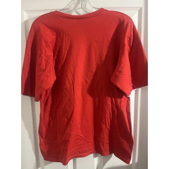 Vintage Tasmanian Devil OSU Shirt Sz L Red Ohio State 90’s NCAA Big Ten - Picture 4 of 6